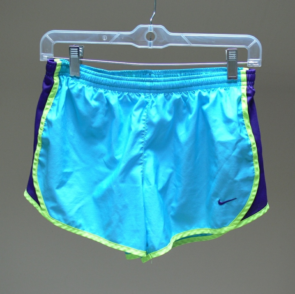 Nike dri fit running exercise shorts girls